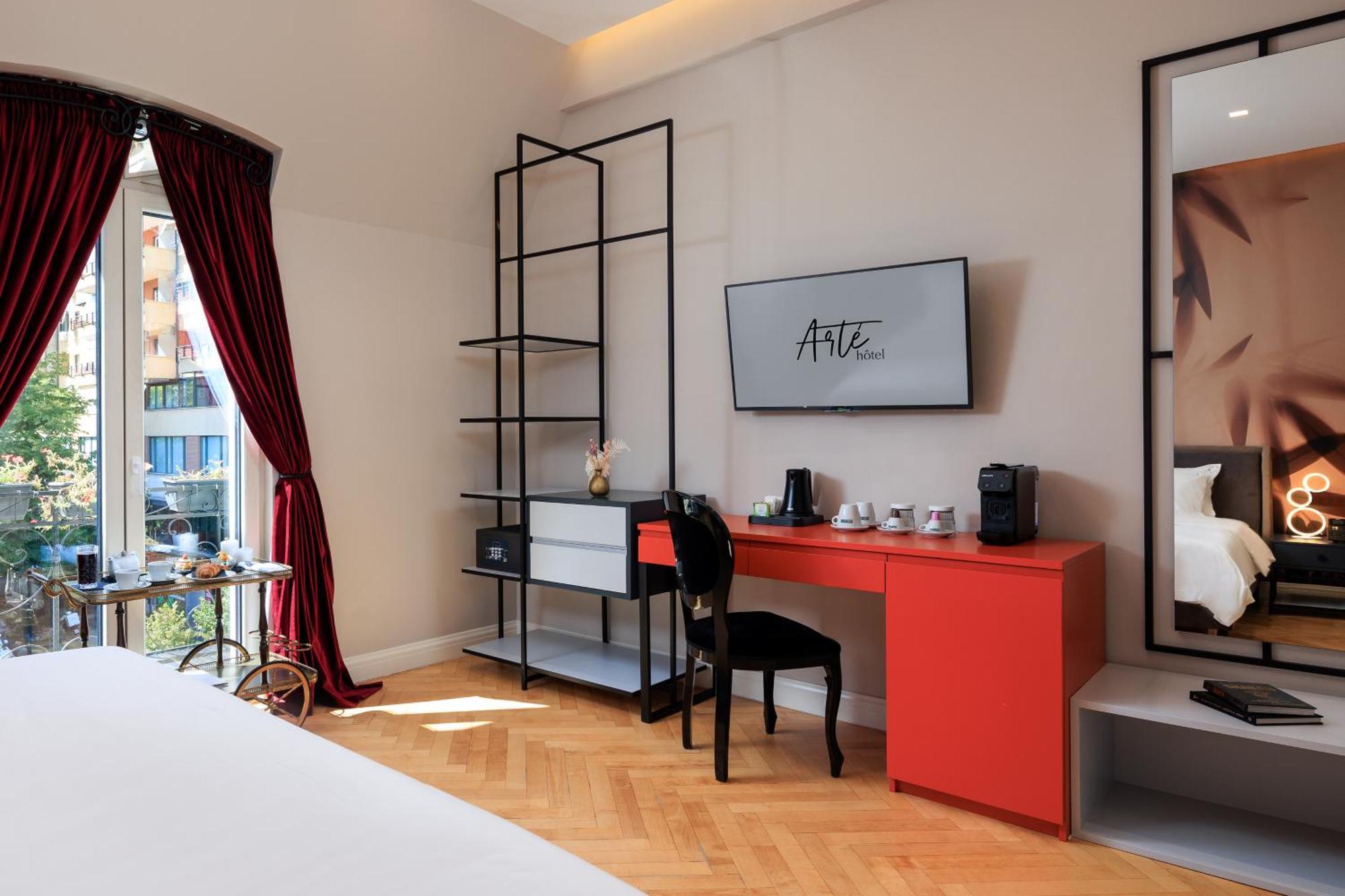 Arte Boutique Hotel تيرانا المظهر الخارجي الصورة